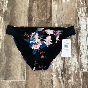 Roxy size large flower print bikini bottom